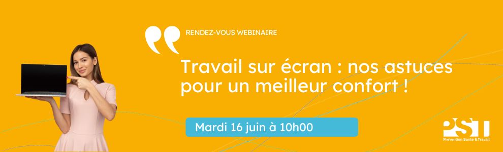 webinaire travail sur écran 